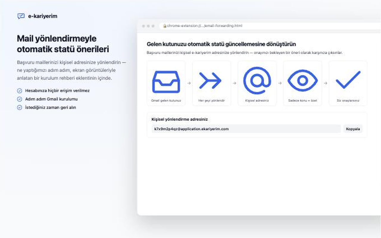 Mail yönlendirme rehberi