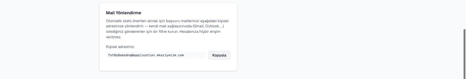 Mail Yönlendirme